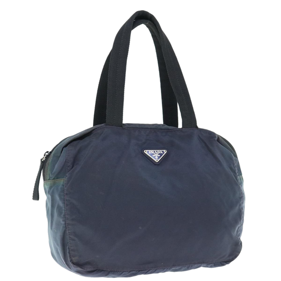 Prada Handbags - PRADA Hand Bag Nylon Navy Auth 64462